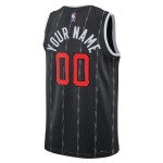 Maillot NBA Toronto Raptors Personnalisable Nike 2025-26 City Edition Noir Swingman - Homme
